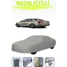 Cemku Gri [volkswagen Bora 4] Uyumlu Neon Fitilli Araba Brandası, Su ve Toz Geçirmez