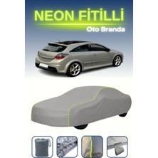 Cemku Gri [opel Astra 3 Kapılı (Gtc) 2005 - 2009] Uyumlu Neon Fitilli Araba Brandası, Su ve Toz Geçirmez