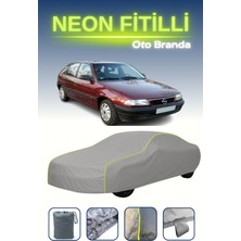 Cemku Gri [opel Astra 5 Kapılı 1994 - 1998] Uyumlu Neon Fitilli Araba Brandası, Su ve Toz Geçirmez