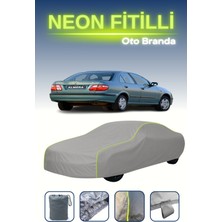 Cemku Gri [nissan Almera 4] Uyumlu Neon Fitilli Araba Brandası, Su ve Toz Geçirmez