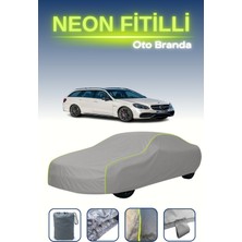 Cemku Gri [mercedes E 63 Amg T-Modell (S212) 2013 - 2021] Neon Fitilli Araba Brandası, Su ve Toz Geçirmez