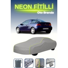 Cemku Gri [opel Tigra 1994 - 2000] Uyumlu Neon Fitilli Araba Brandası, Su ve Toz Geçirmez