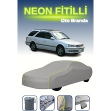 Cemku Gri [toyota Mark 2 Wagon] Uyumlu Neon Fitilli Araba Brandası, Su ve Toz Geçirmez