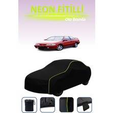 Cemku Siyah [hyundai Scoupe 1992 - 1996] Uyumlu Neon Fitilli Araba Brandası, Su ve Toz Geçirmez