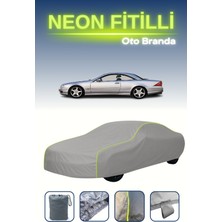 Cemku Gri [mercedes cl 55 Amg (C215) 2000 - 2002] Uyumlu Neon Fitilli Araba Brandası, Su ve Toz Geçirmez