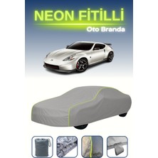 Cemku Gri [nissan 370Z Nismo 2013 - 2014] Uyumlu Neon Fitilli Araba Brandası, Su ve Toz Geçirmez