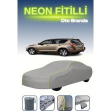 Cemku Gri [toyota Rav4 5 Kapılı 2013 - 2015] Uyumlu Neon Fitilli Araba Brandası, Su ve Toz Geçirmez