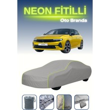 Cemku Gri [opel Astra L] Uyumlu Neon Fitilli Araba Brandası, Su ve Toz Geçirmez