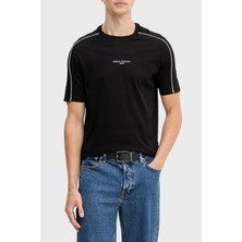Armani Exchange Logolu Pamuklu Regular Fit Bisiklet Yaka T Shirt Erkek T Shirt XM001360 AF10358 UC001