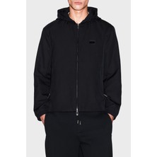 Armani Exchange Logolu Regular Fit Su ve Rüzgar Geçirmez Ceket Erkek Ceket XM001102 AF16672 UC001