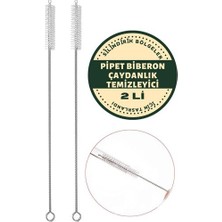 Turk 2 Adet Pipet Emzik Çaydanlık Temizleyici Fırça - FEİ9026-5444