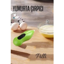 Turk Pilli Yumurta Çırpıcı Mini Pilli Mixer Çırpıcı - FEİ2456-5766