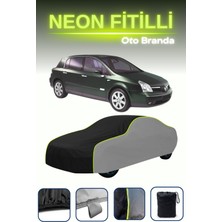 Cemku Gri-Siyah-Gri [renault Vel Satis 2005 - 2009] Uyumlu Neon Fitilli Araba Brandası