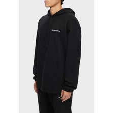 Les Benjamins Sırt Baskılı Pamuklu Relaxed Fit Kapüşonlu Sweat Erkek Sweat LB25FWTURMUHD