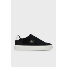 Calvin Klein Logolu Süet Sneaker Ayakkabı YM0YM01434BEH Erkek Ayakkabı YM0YM01434 Beh