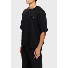 Les Benjamins Sırt Baskılı Pamuklu Oversize Fit Bisiklet Yaka T Shirt Erkek T Shirt LB25FWTURMUOT