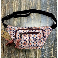 Etnik Otantik Bohem Desenli Günlük Seyahat Kullanım Bel Çantası