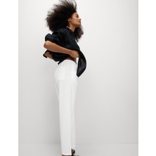 Marks & Spencer Tapered Fit Keten Pantolon