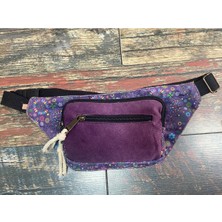 Etnik Otantik 3 Gözlü Bel Çantası Unisex Renkli Omuz ve Bel Çantası