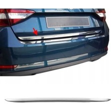 Skoda Superb Krom Bagaj Alt Çıtası P.çelik 2015 ve Üzeri