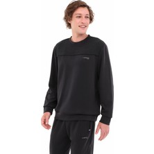 Lumberjack ml Uros 16ITL817 5pr Siyah Erkek Sweatshirt