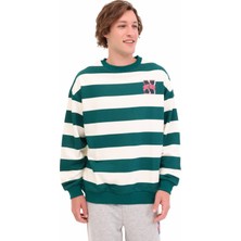 Kinetix ml Clasy 16CTY202 5pr Yeşil Erkek Sweatshirt