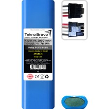 Tekno Bravo (Arçelik Rs 9131 Uyumlu) 2900MAH 41,76WH Robot Süpürge Yedek Bataryası