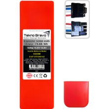 Tekno Bravo (Xiaomi S10T STFCR01SZ Uyumlu) 5200MAH 74,88WH Robot Süpürge Yedek Bataryası