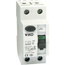 Viko Kaçak Akım Rölesi 2X25A 30 Ma Ac Tip VTR2-2530