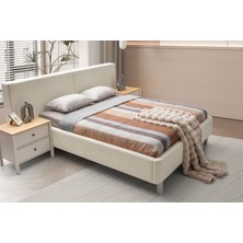 Mony Beige Bazalı Karyola