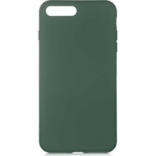 iPhone 8 Plus Uyumlu Tkdw Lsr Laaakan Kapak-Koyu Yeşil
