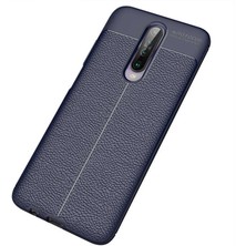 Xiaomi Poco X2 Kılıf Tkdw Niss Silikon Kapak-Lacivert