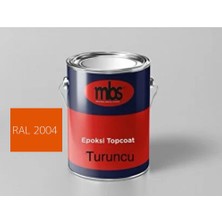 Epoksi Boya RAL2004 Turuncu 16kg+4kg Sertleştirici