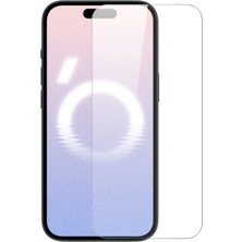 iPhone 16 Plus Uyumlu Şeffaf Temperli Cam Ekran Koruyucu