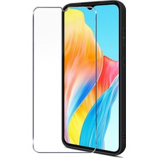 Oppo A38 Uyumlu Şeffaf Temperli Cam Ekran Koruyucu