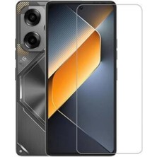 Tecno Pova 6 Pro Uyumlu Şeffaf Temperli Cam Ekran Koruyucu