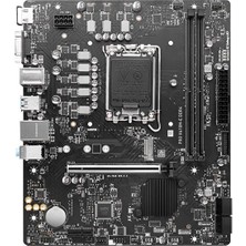 Msı Pro H610M-E Ddr4 3200(OC) Hdmı,vga M.2 1700P USB 3.2 Gen1 (12-13-14. Nesil)
