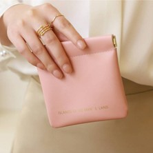 Mini Çok Fonksiyonlu Taşınabilir Para ve Anahtar Çantası, Pembe