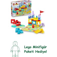 LEGO Duplo Hopsy’nin Kale Oyunu 10450 – 3 Yaş ve Üzeri Hayvansever Çocuklar Için 3 Figürlü Hayal Gücü Geliştiren Eğitici Oyuncak Yapım Seti, Doğum Günü Hediyesi (47 Parça)