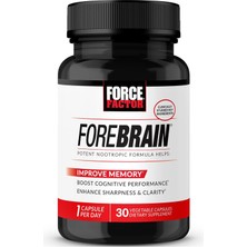 Force Factor Forebrain Nootropic Brain Memory Cognitive Bacopa And Huperzine A 30 Caps