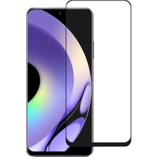 Realme 10 Pro Uyumlu 5d Glass Temperli Cam Ekran Koruyucu (Siyah)