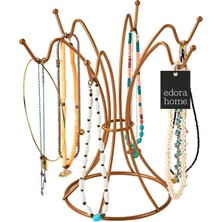 Pembe Takı Düzenleyici, Bileklik, Kolye, Tesbihlik, Metal, Paslanmaz, Şık ve Kullanışlı