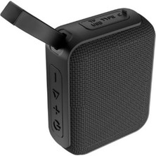 Asonic As-03 Siyah Usb-Tf-Tws-Bluetooth Destekli 5W 1200MAH Type-C Speaker