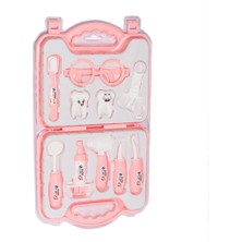 Nessiworld  ERN-2039 Çantalı Pembe Dişçi Kız Seti -Heroes Toys
