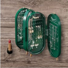 Yeşil Takı Kolye Düzenleyici Organizer, Şık ve Kullanışlı Saklama Çözümü