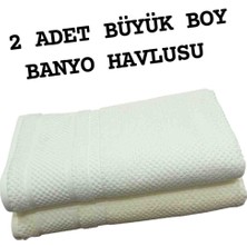 Özdilek 2 Adet Büyük Boy Banyo Havlusu 90X150 cm  Devon
