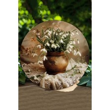 Evinize Sıcak ve Zarif Bir Dokunuş Katacak Uv Baskı Mdf Duvar Süsü – 33X33 cm & 20X20 cm DT203