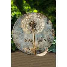 Karahindiba Desenli Uv Baskı Mdf Duvar Süsü – 33X33 cm & 20X20 cm DT176