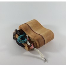 Şık Ahşap Takı Kutusu, Dekoratif ve Minik Saklama Çözümü