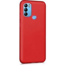 Piyasa Sepeti General Mobile GM21 Plus Premium Silikon Kılıf Bordo